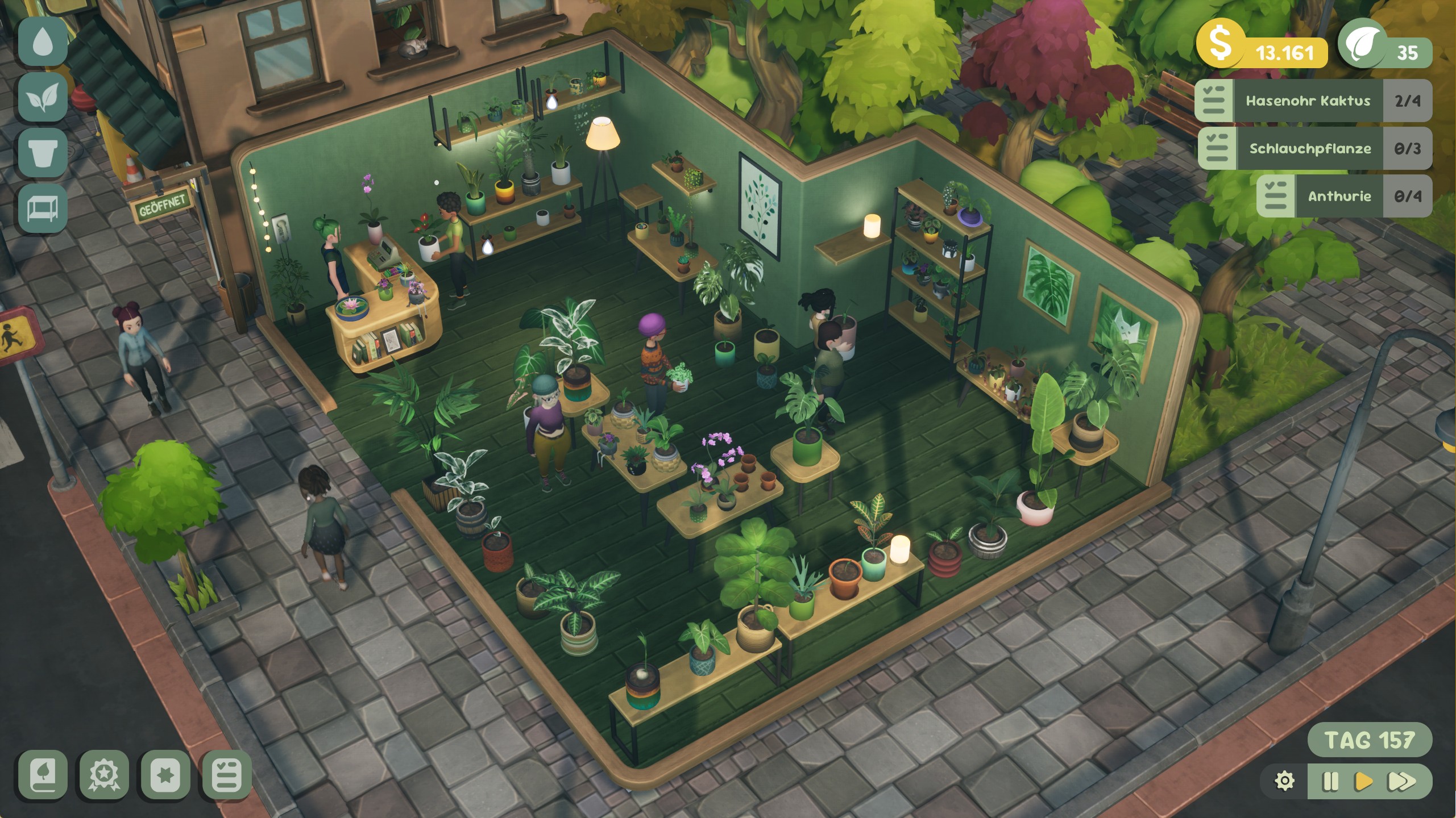 Leafy Corner - Cozy Game für Pflanzenfans